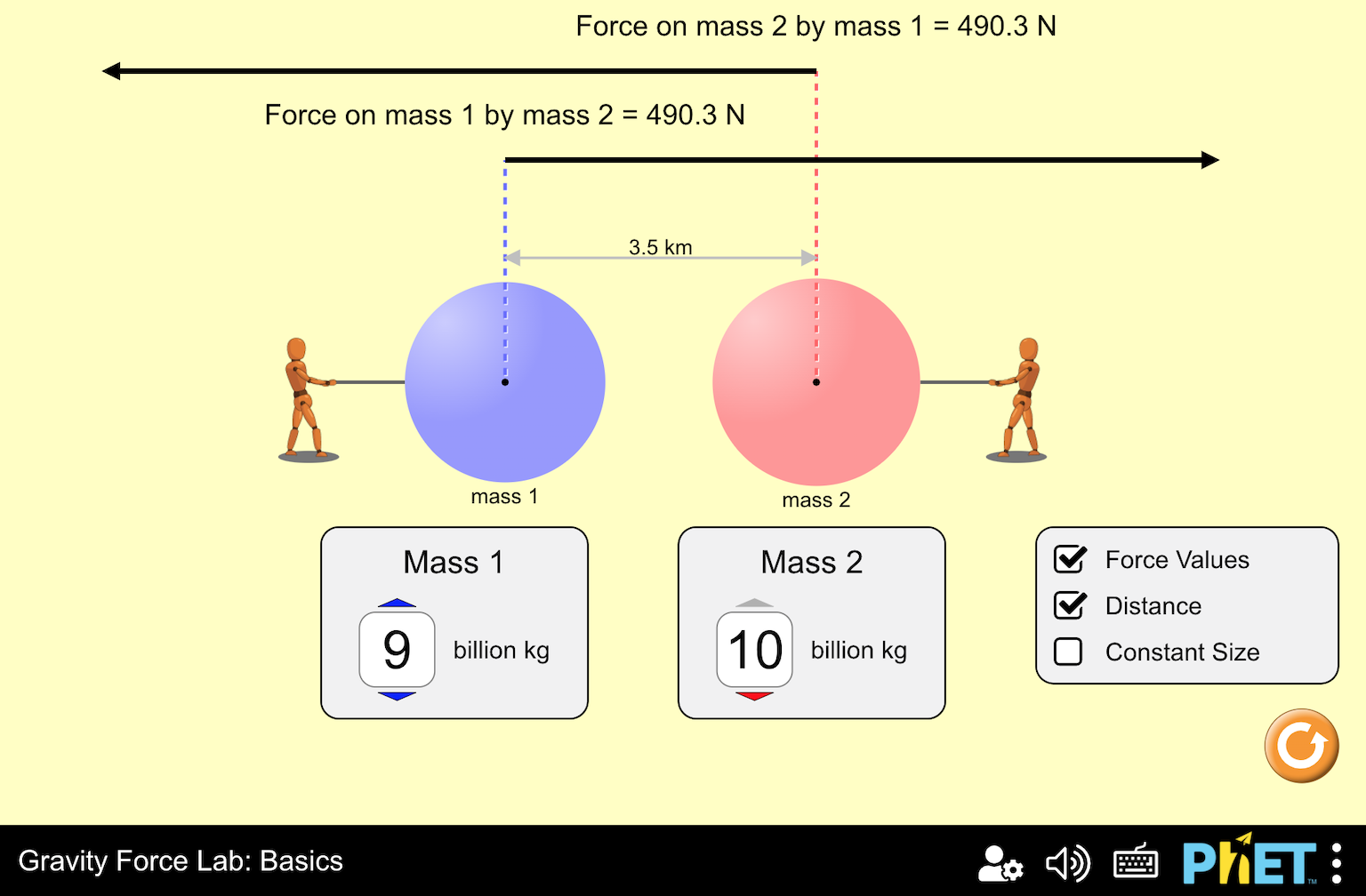 GitHub Phetsims gravity force lab basics A Simplified Version Of 