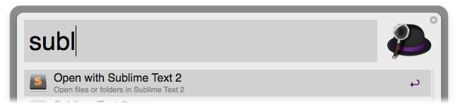 Open With Sublime Text 2 Screenshot