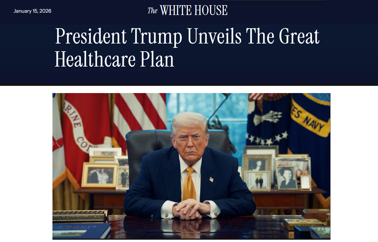 Trump's Great Healthcare Plan Announcement