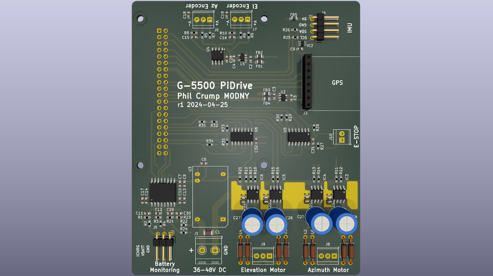 PCB CAD Render