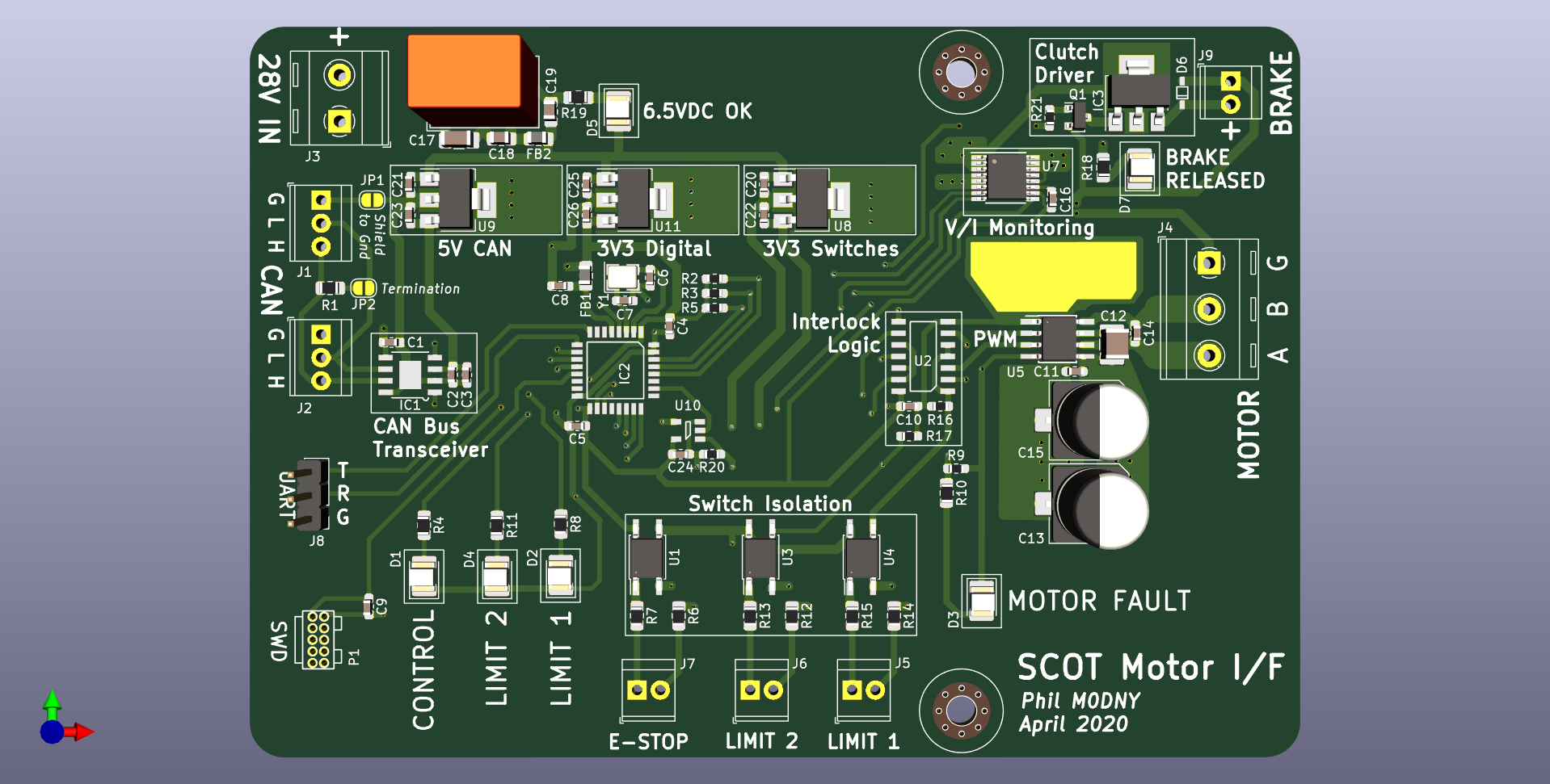 PCB CAD Render