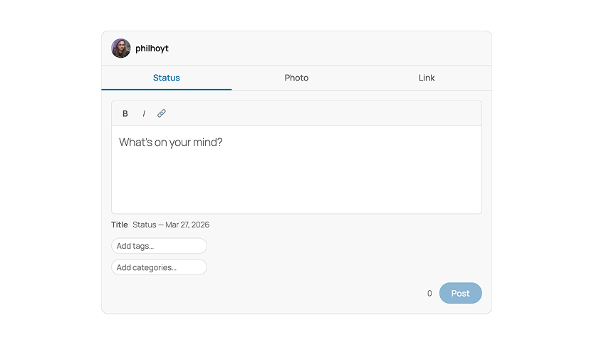 QuickPostr Composer