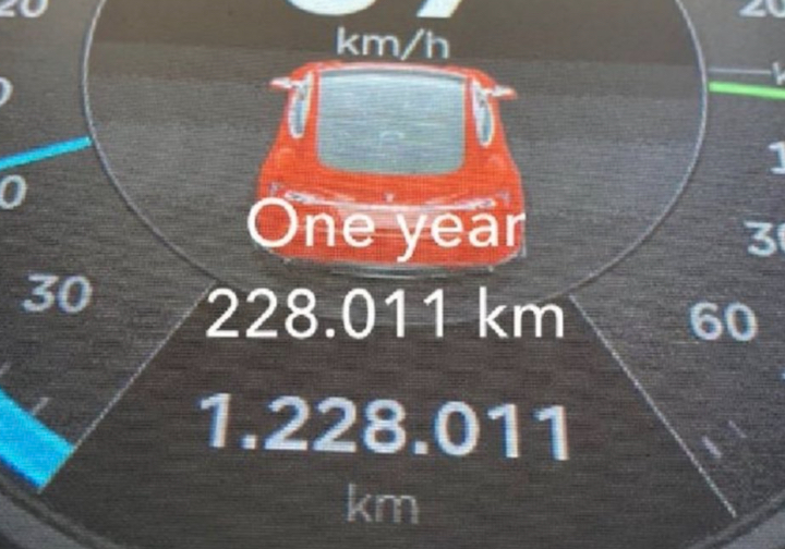 1,2 Mio. Kilometer mit dem Tesla