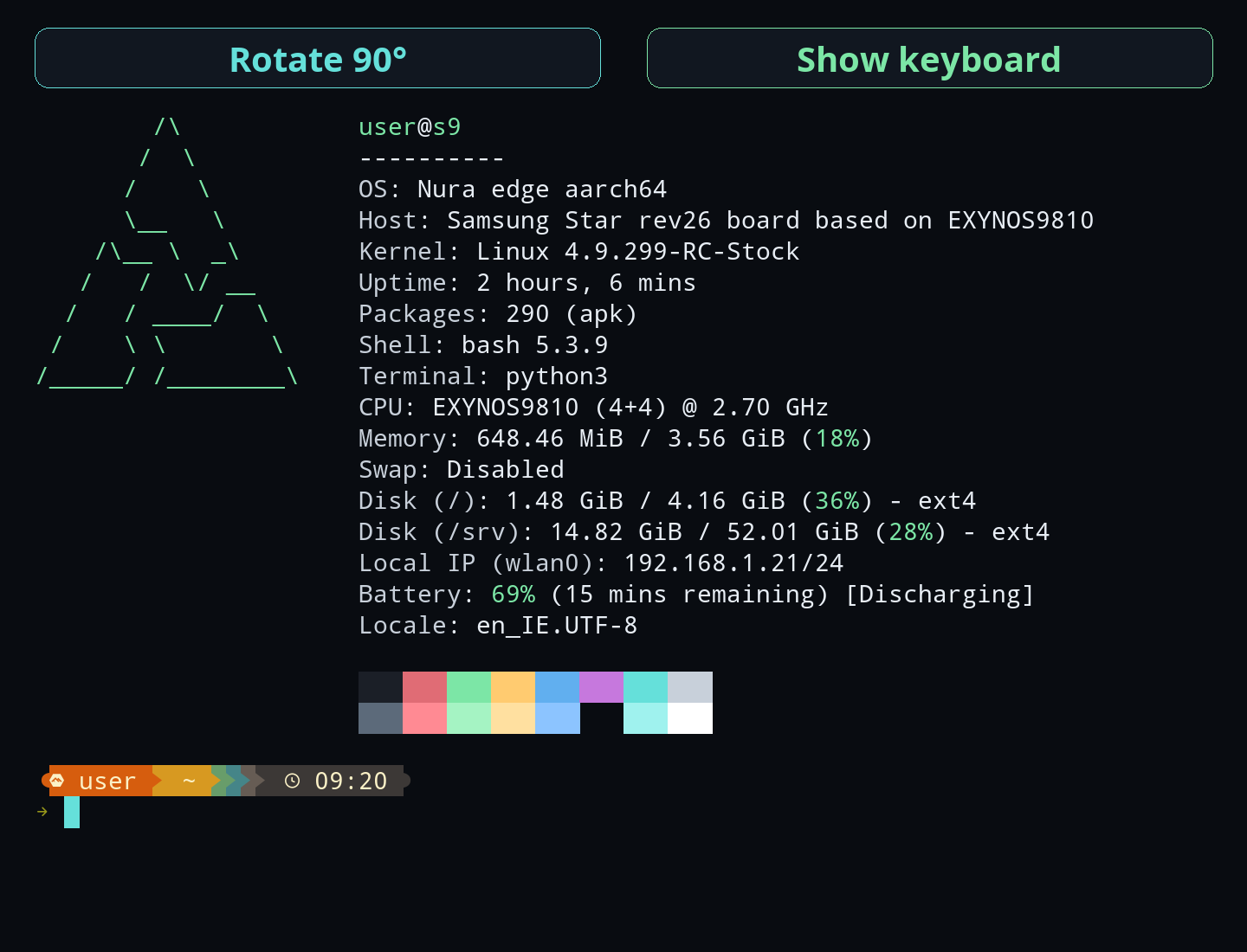 [ROM][LINUX][pmos4.9] S9 Headless Server w/ Dashboard & Overclock! [SM ...