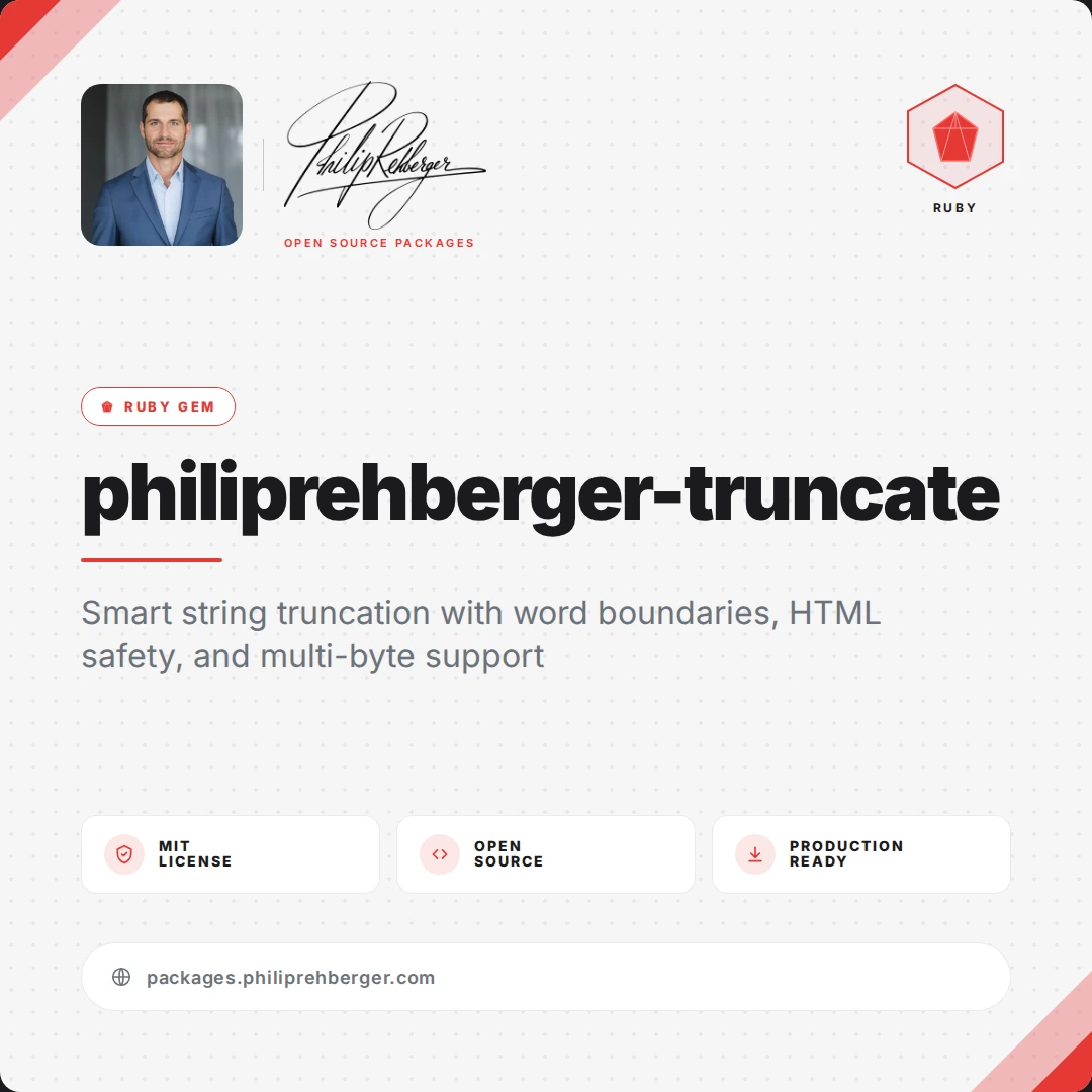 philiprehberger-truncate
