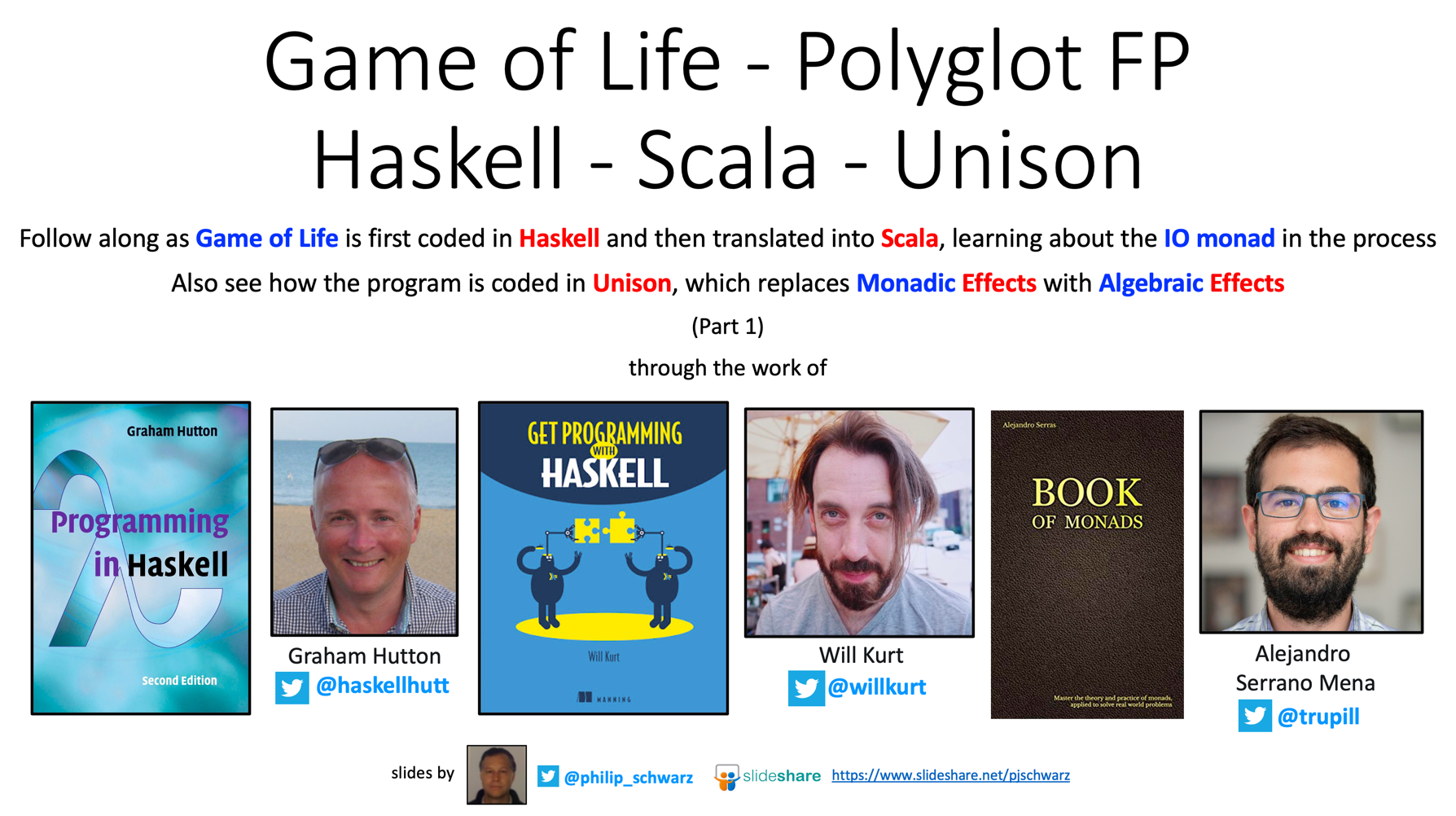 Game of Life - Polyglot FP - Haskell - Scala - Unison - Part 1