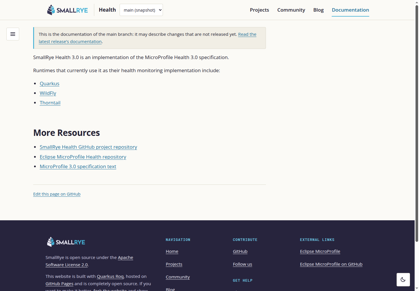 smallrye-health, after