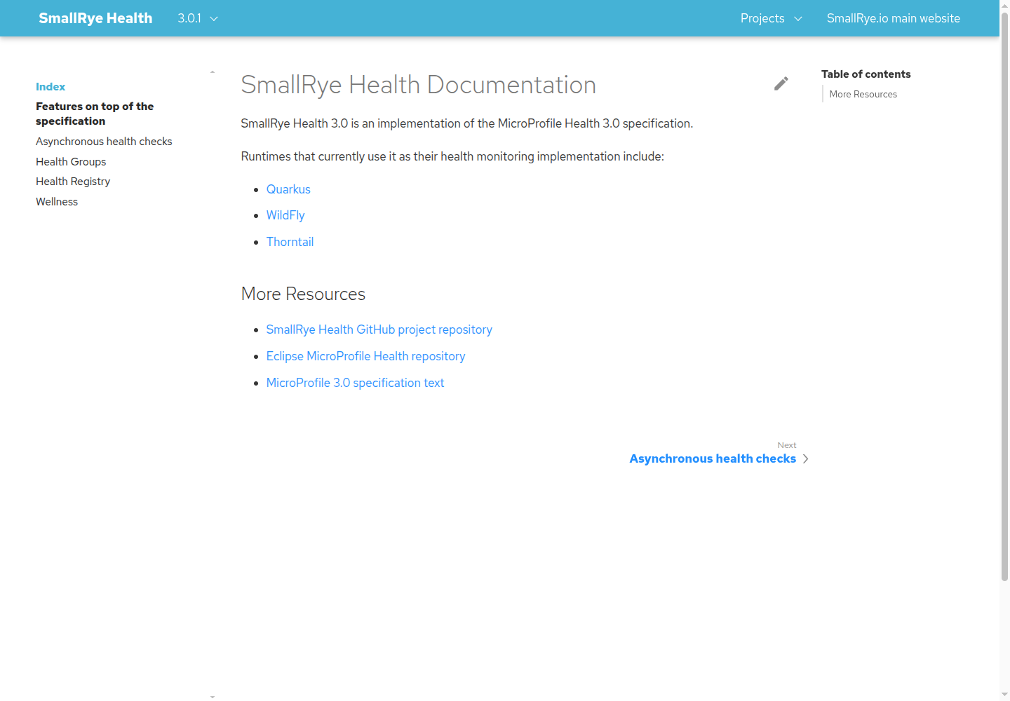 smallrye-health, before