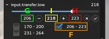 Settable vars - RANGE, more than one