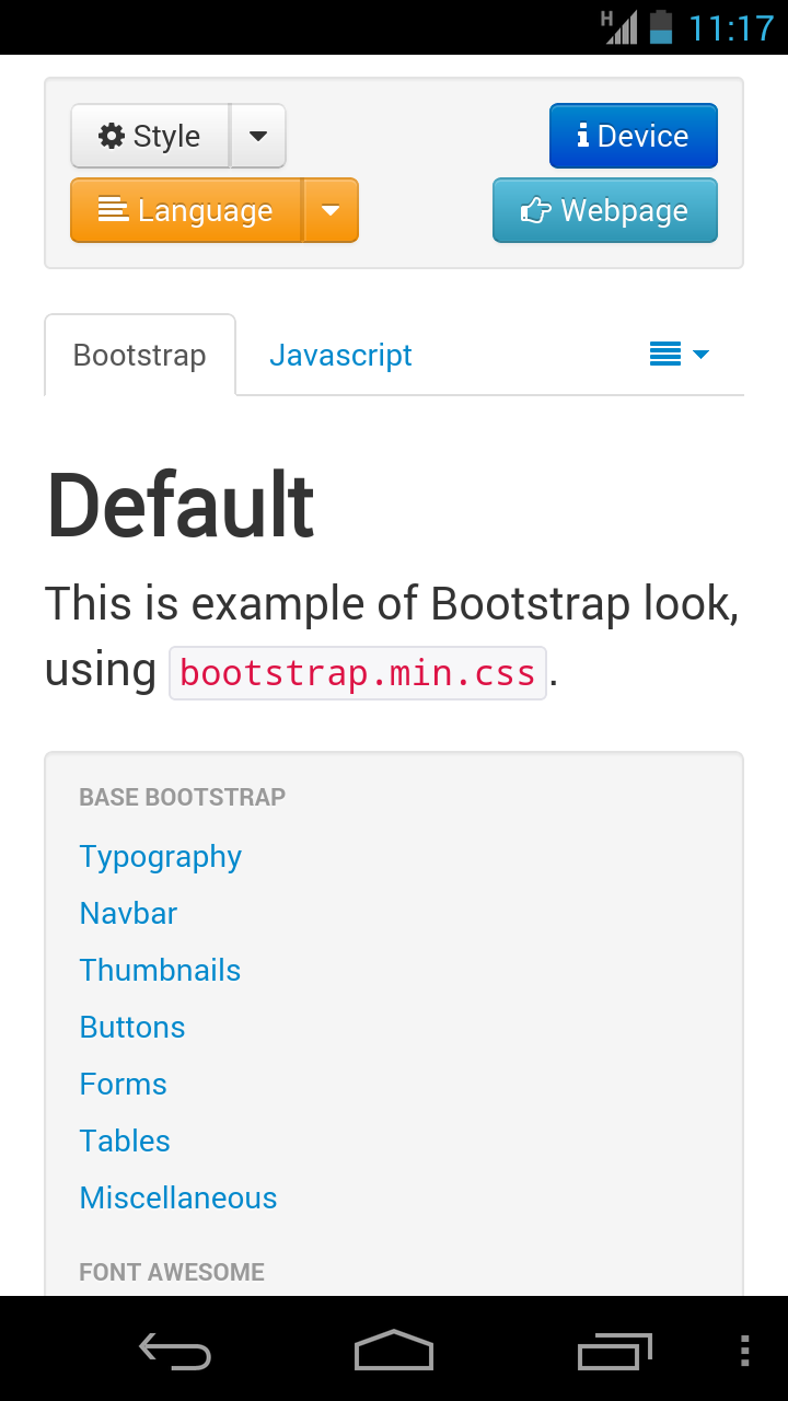 download the last version for android Bootstrap Studio 6.4.2