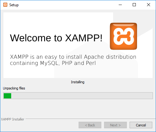 XAMPP installation