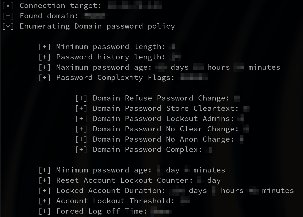 enumerid domain password policy example