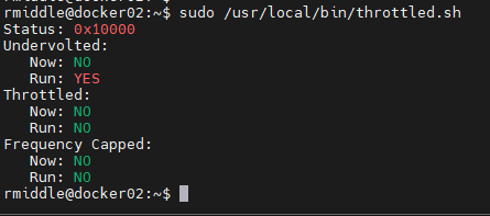 Throttled Error Power Problems 