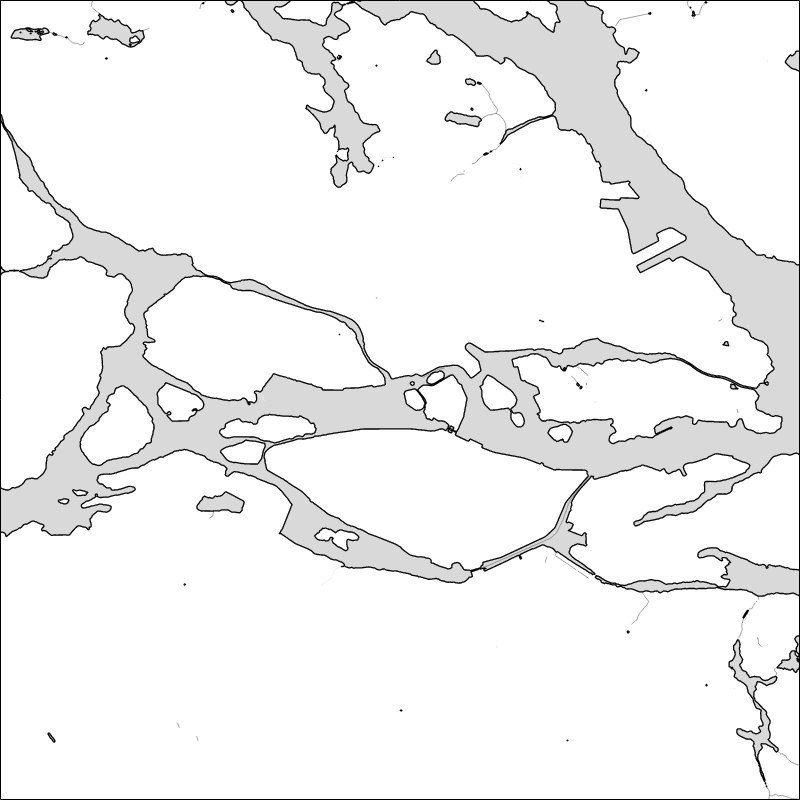 Stockholm: islands between lake Mälaren and the Baltic
