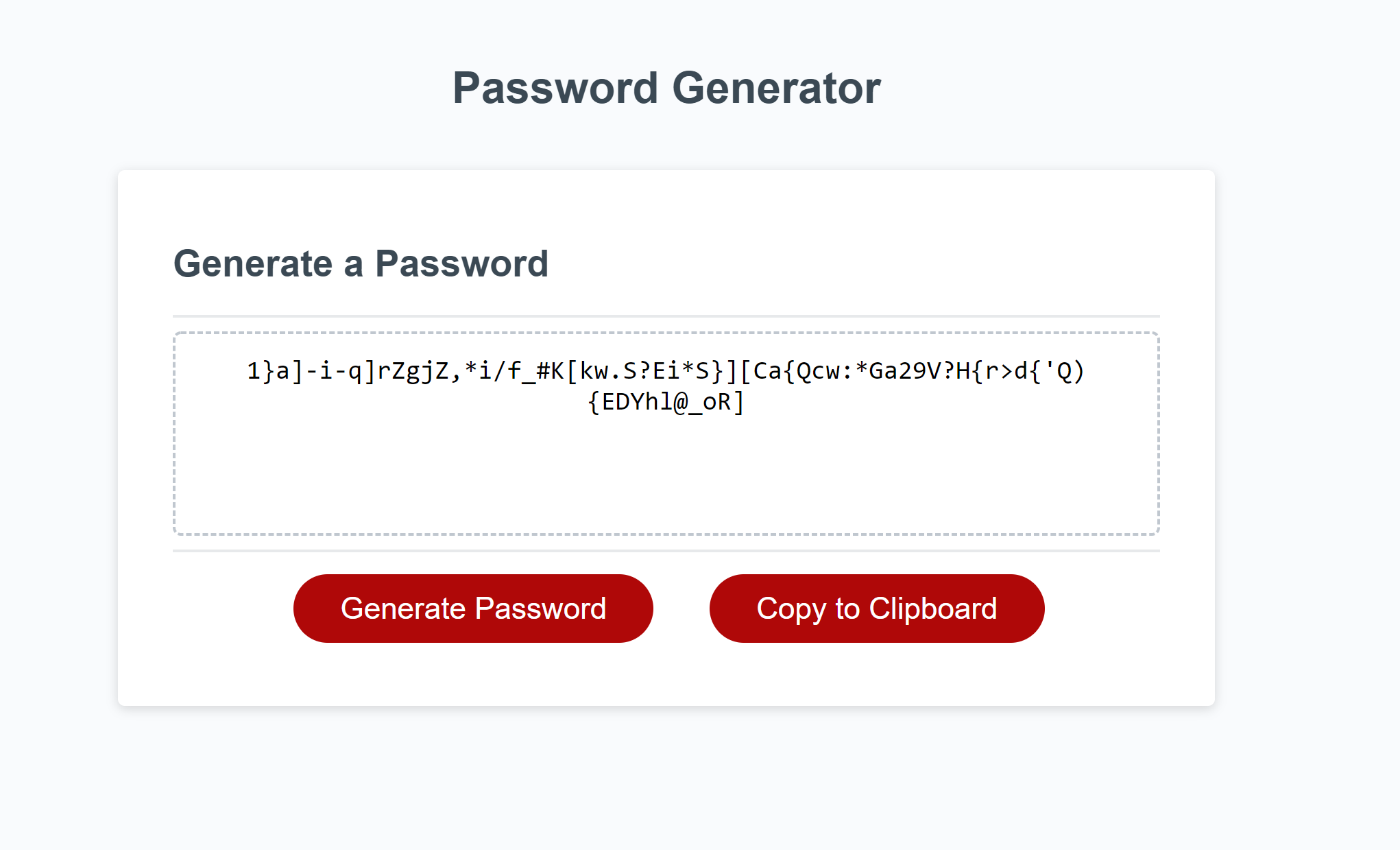 unit 03 javascript homework password generator