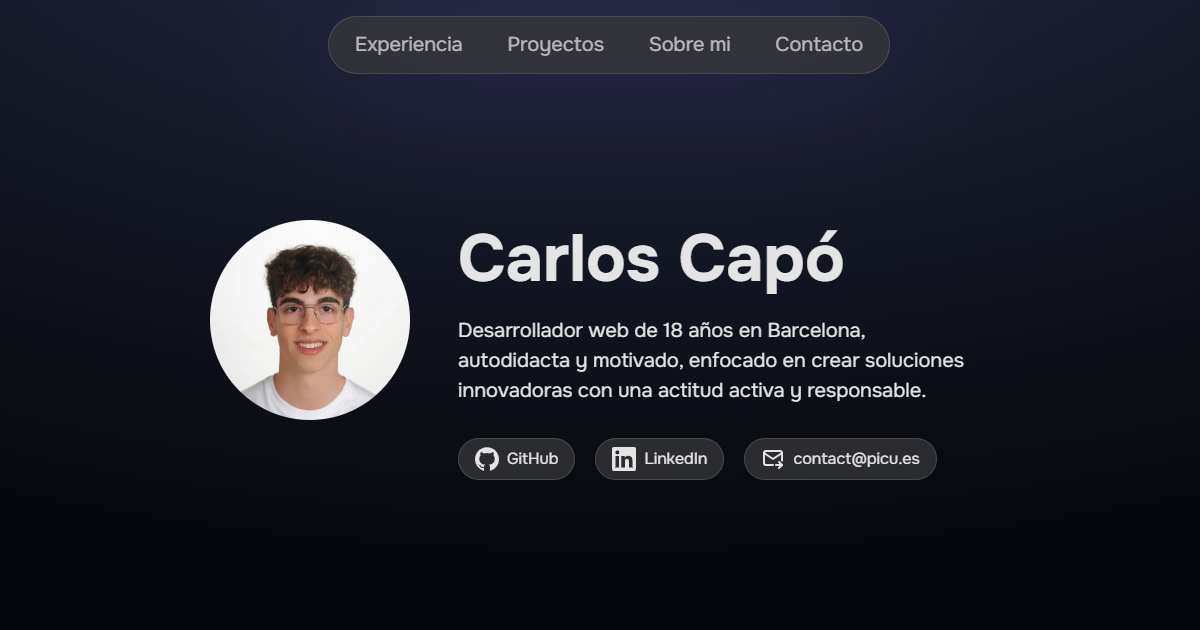 carloscapo.com website screenshot