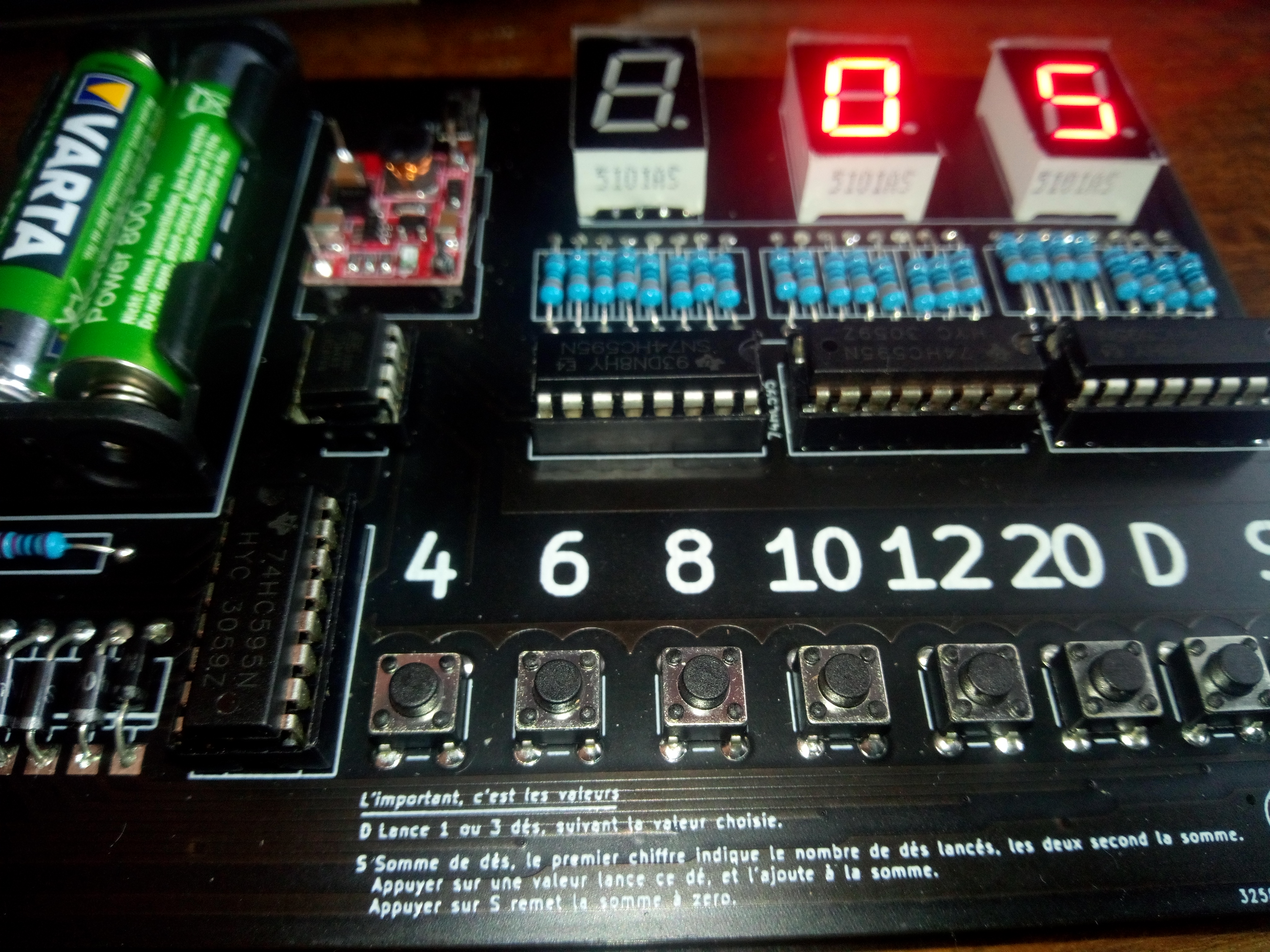 Elec dice, from the project README