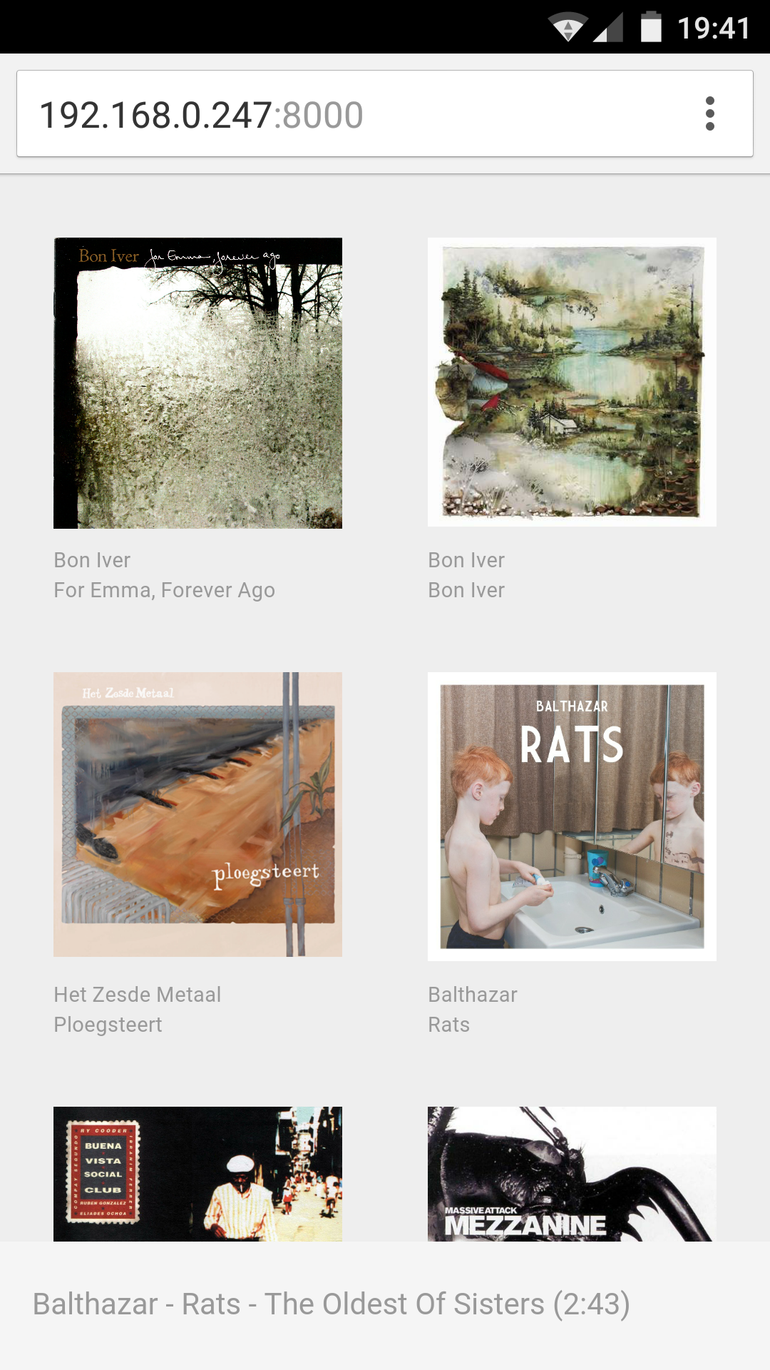 Github pieterprovoost skive minimalistic web based music player