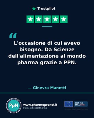 Recensione Trustpilot studente Pharma Pro Net