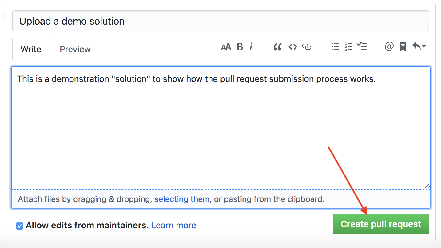 Be sure to give your pull request an identifiable title and a thorough description!