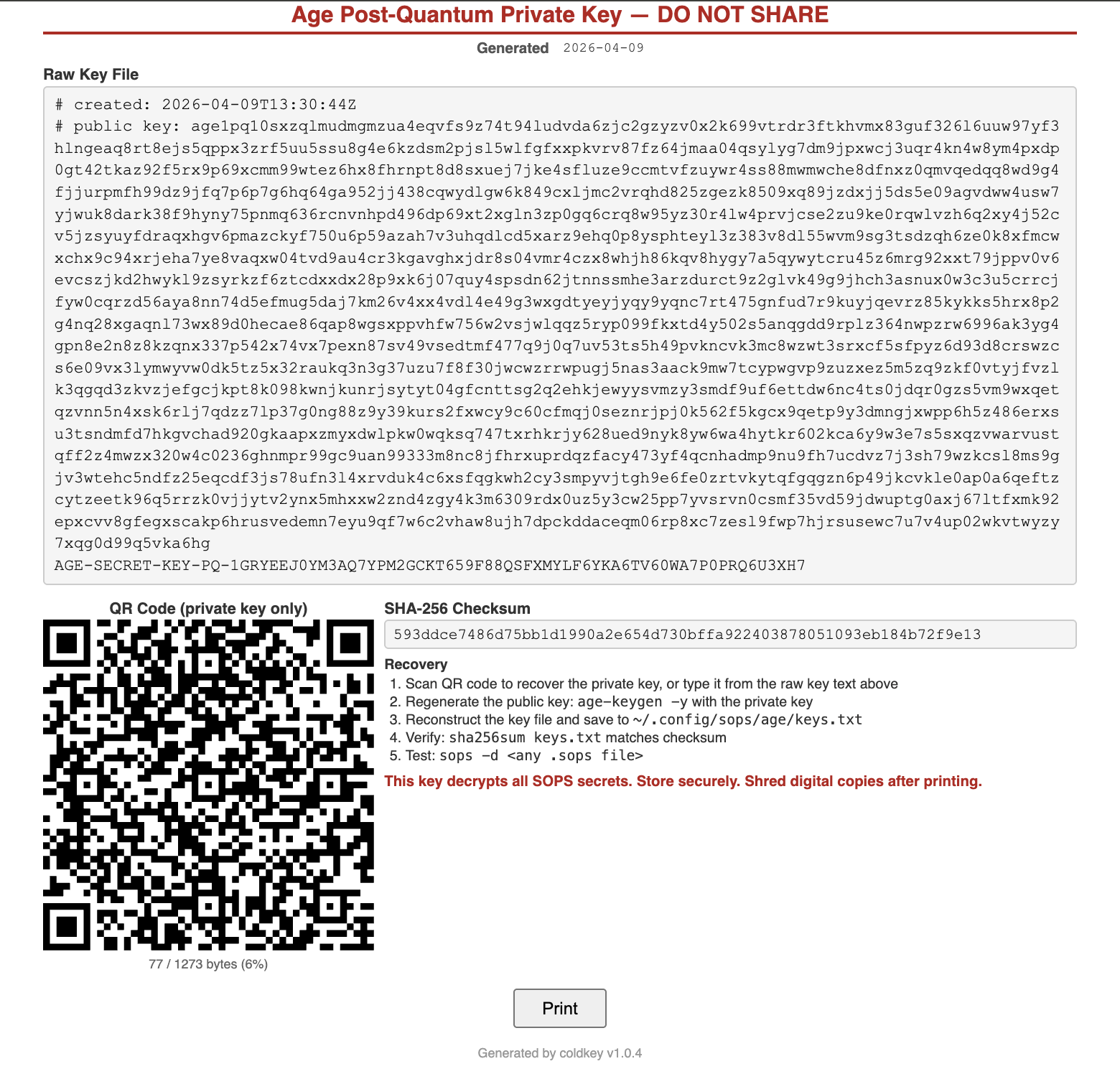 Image of Printout