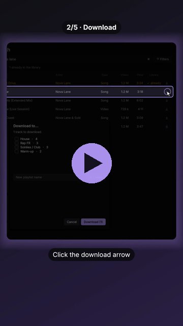 DJSync short video