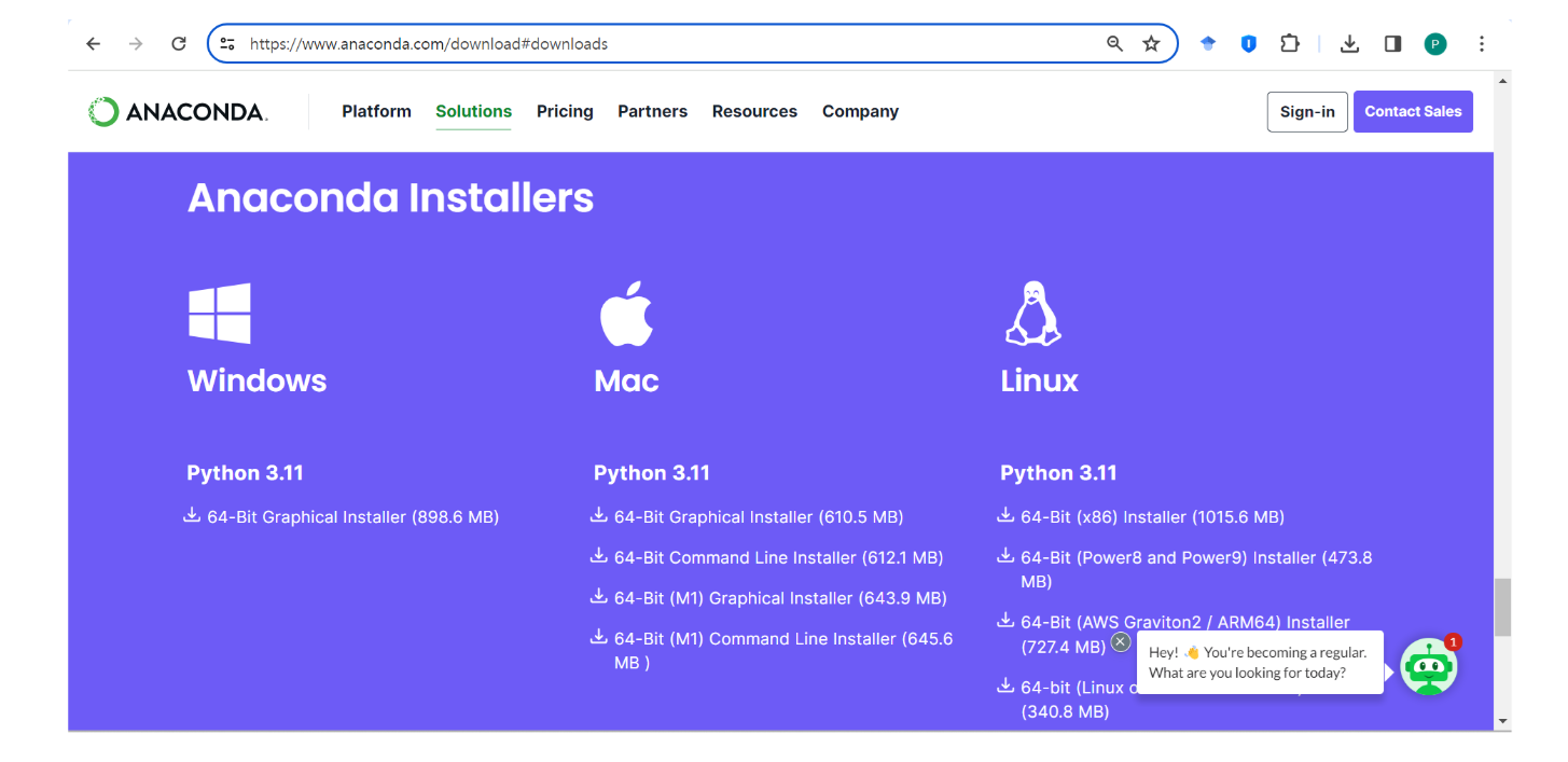 아나콘다 다운로드