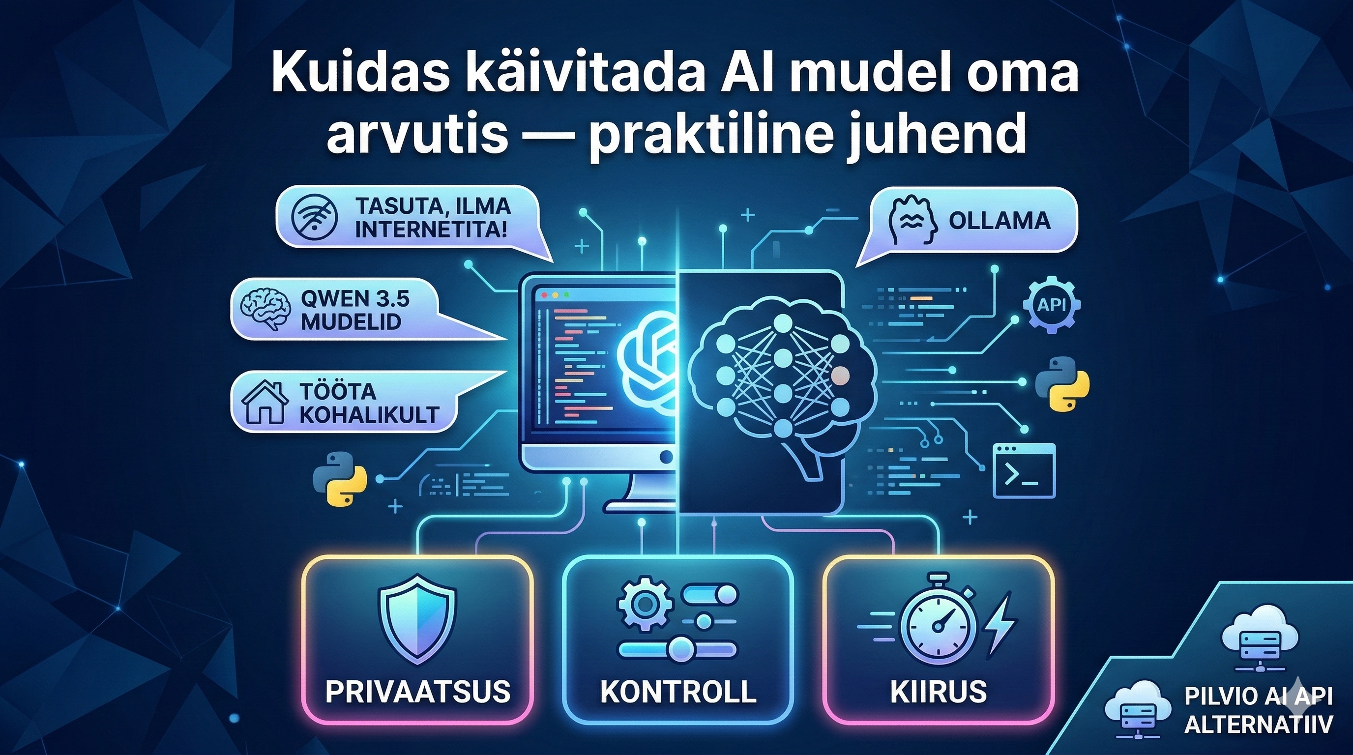 Kuidas käivitada AI mudel oma arvutis