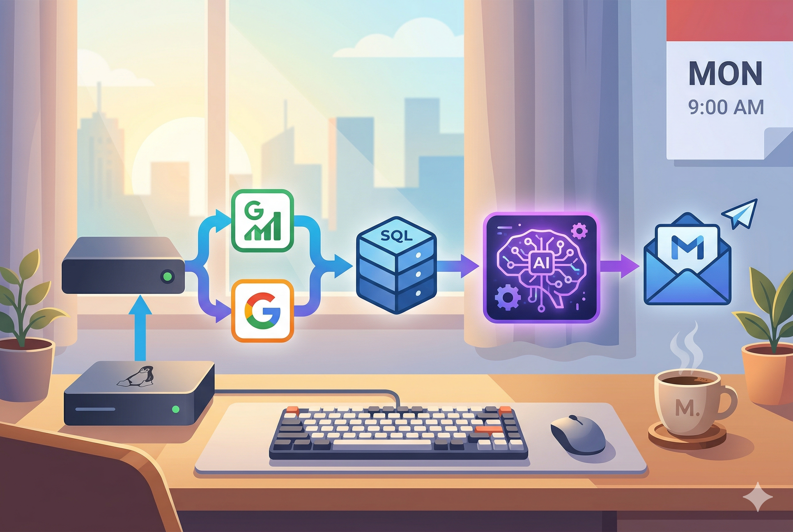 Kuidas ma ehitasin SEO agendi, mis saadab mulle iga esmaspäeva hommikul raporti