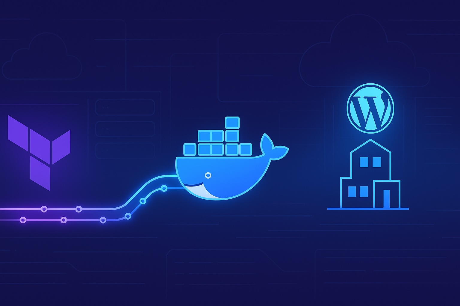 WordPress'i paigaldamine Pilviosse Docker Compose'iga, kasutades Terraformi