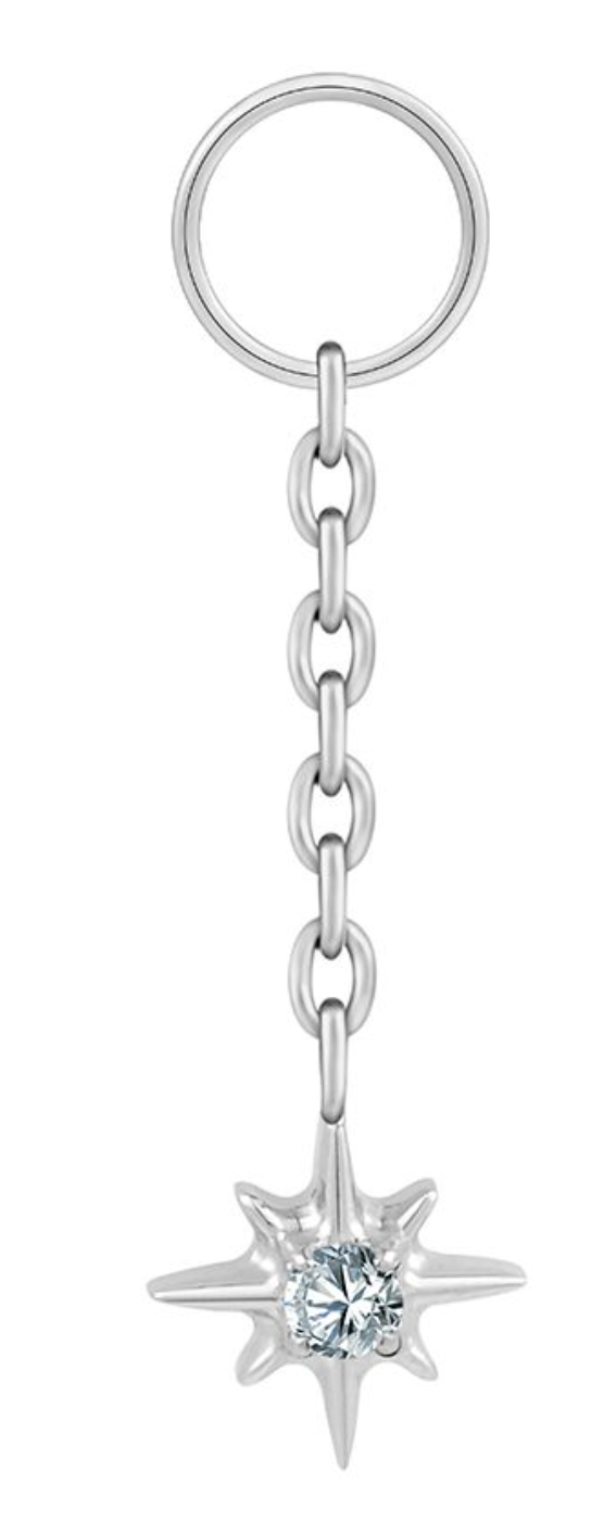 Charm chain & sparkling