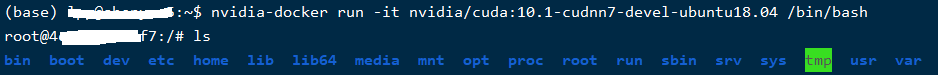 nvidia-docker创建容器