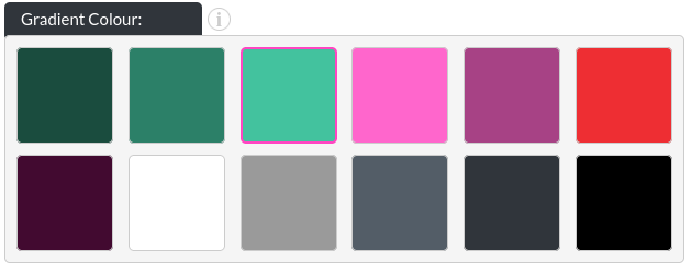 Image of nav gradient colour option