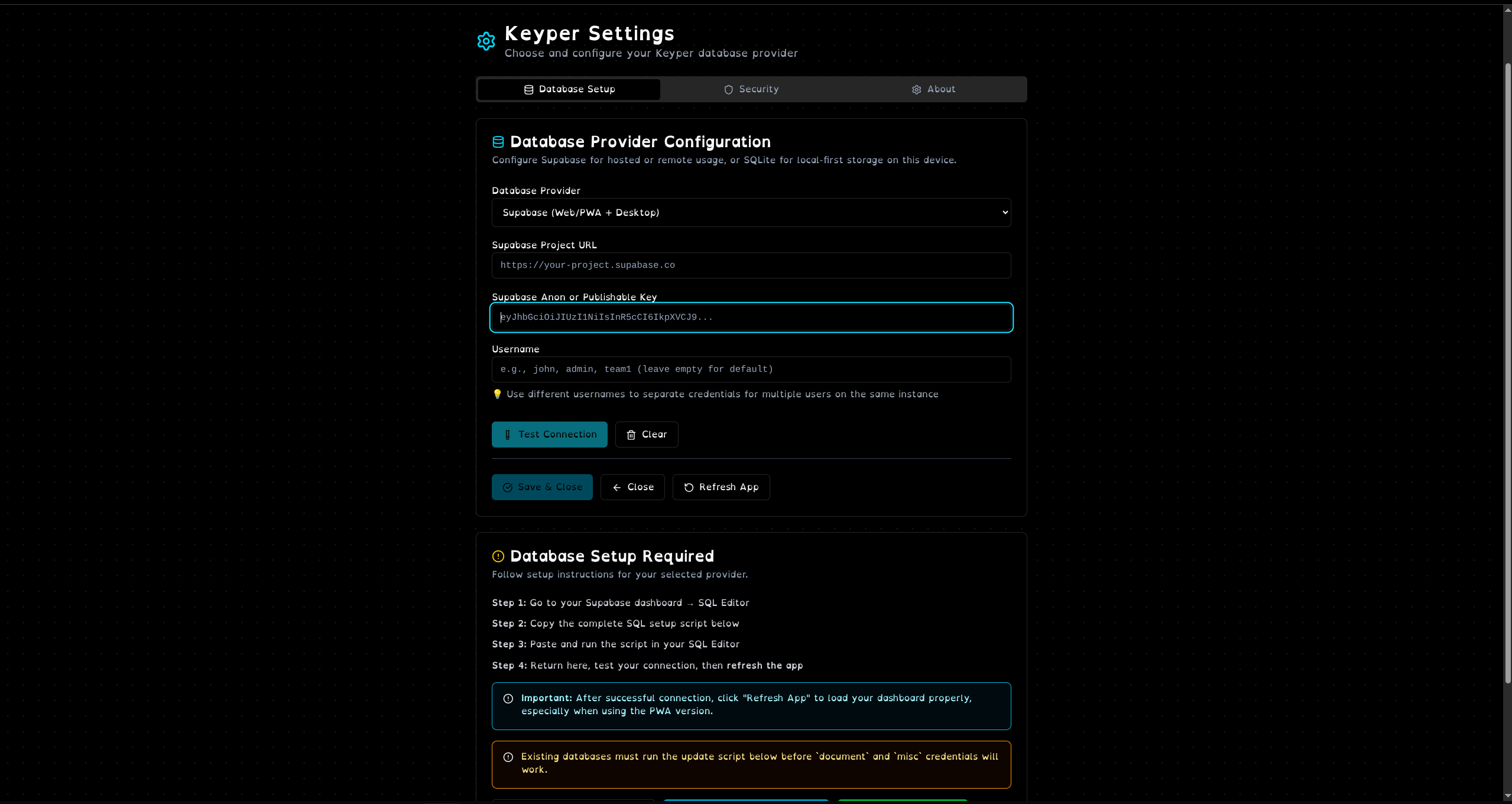 Keyper Screenshot 2