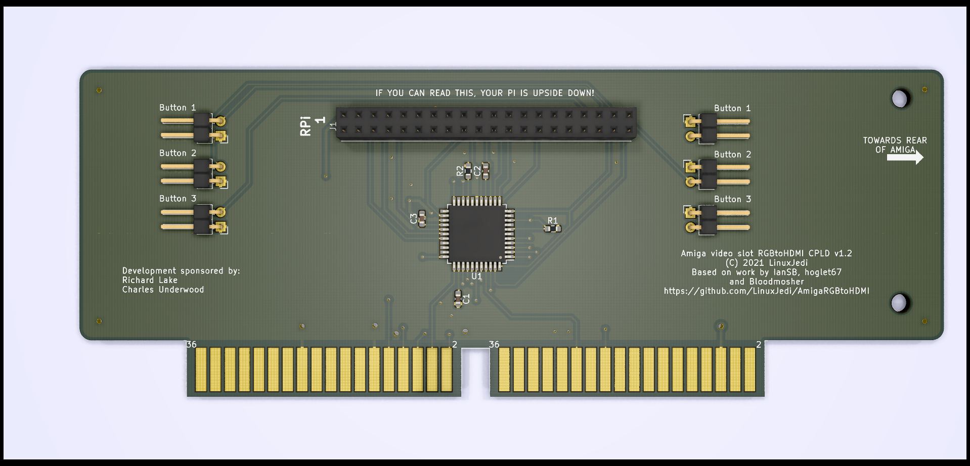 Amiga 2000 CPLD Slot