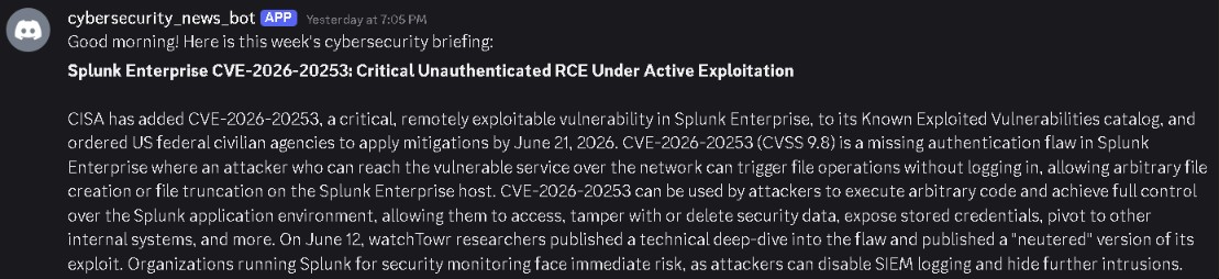 security-news-discord-bot