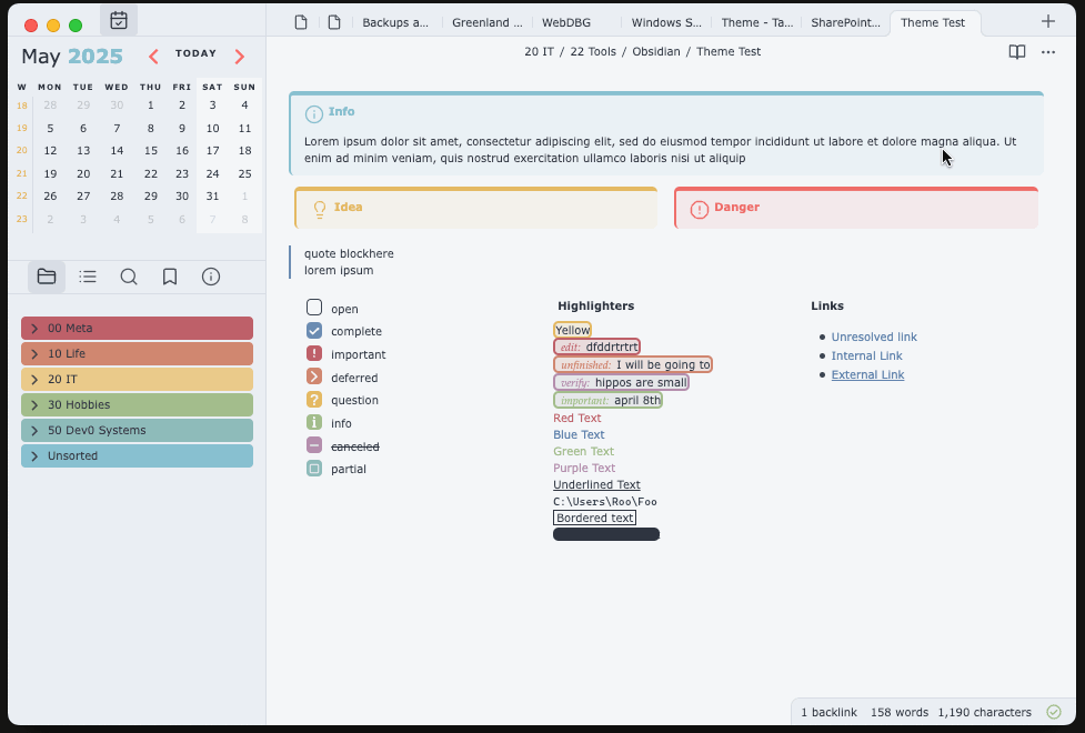 Multi-Row-Tabs