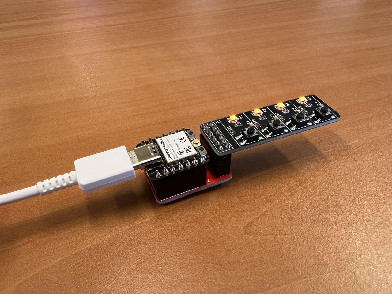 PIM board connected to ESP32