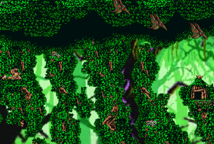 New level edited in Tiled: Green Hell