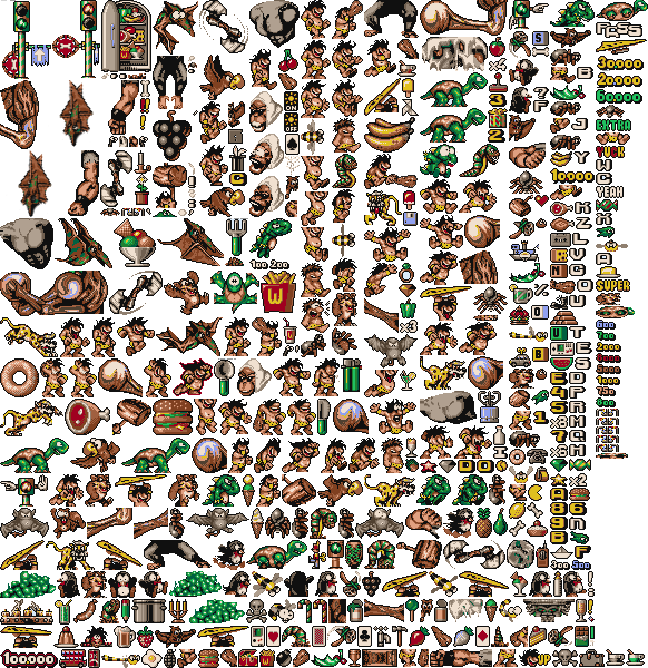 Original assets: spritesheet