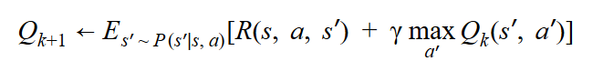 Expectation format of Bellman Equation
