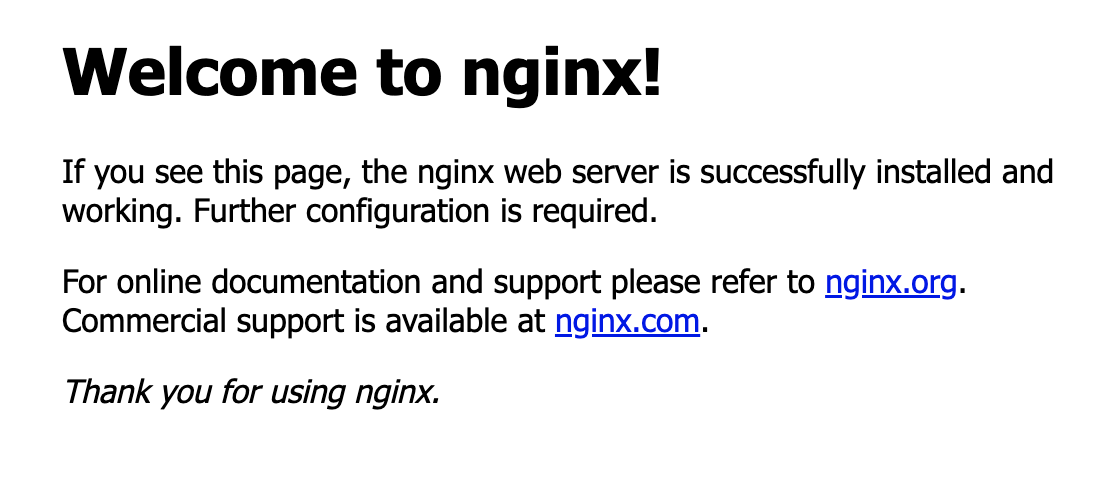 Welcome to nginx!!