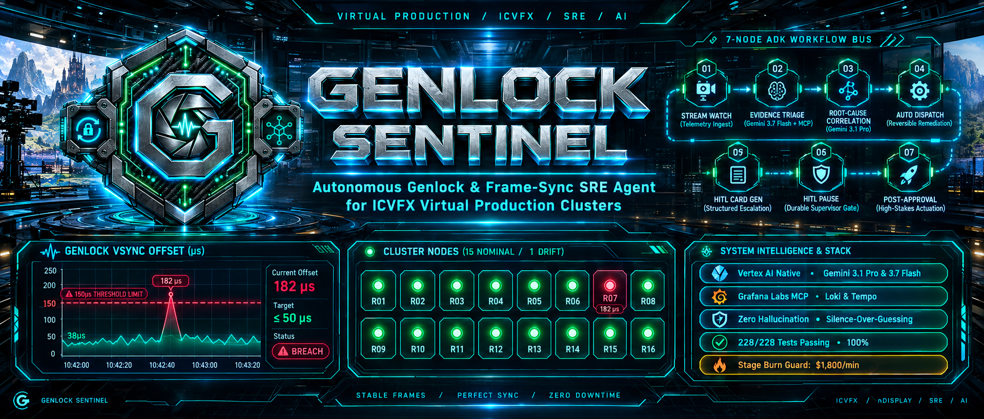 Genlock Sentinel Hero Banner