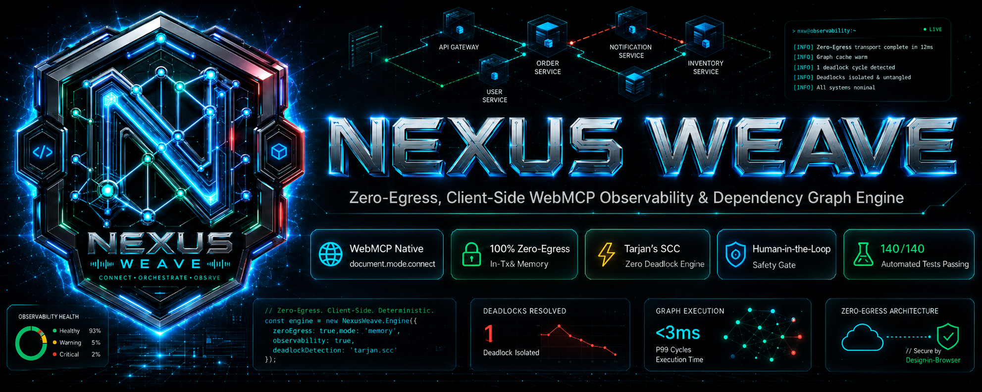 Nexus Weave Hero Banner