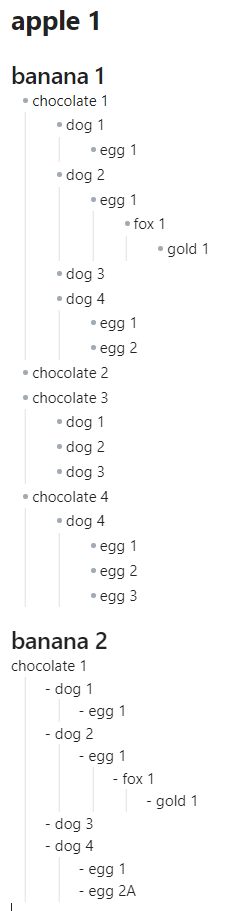 markdown input