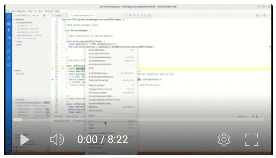 MongoDB Atlas App Svcs Template Back-End App Demo Video