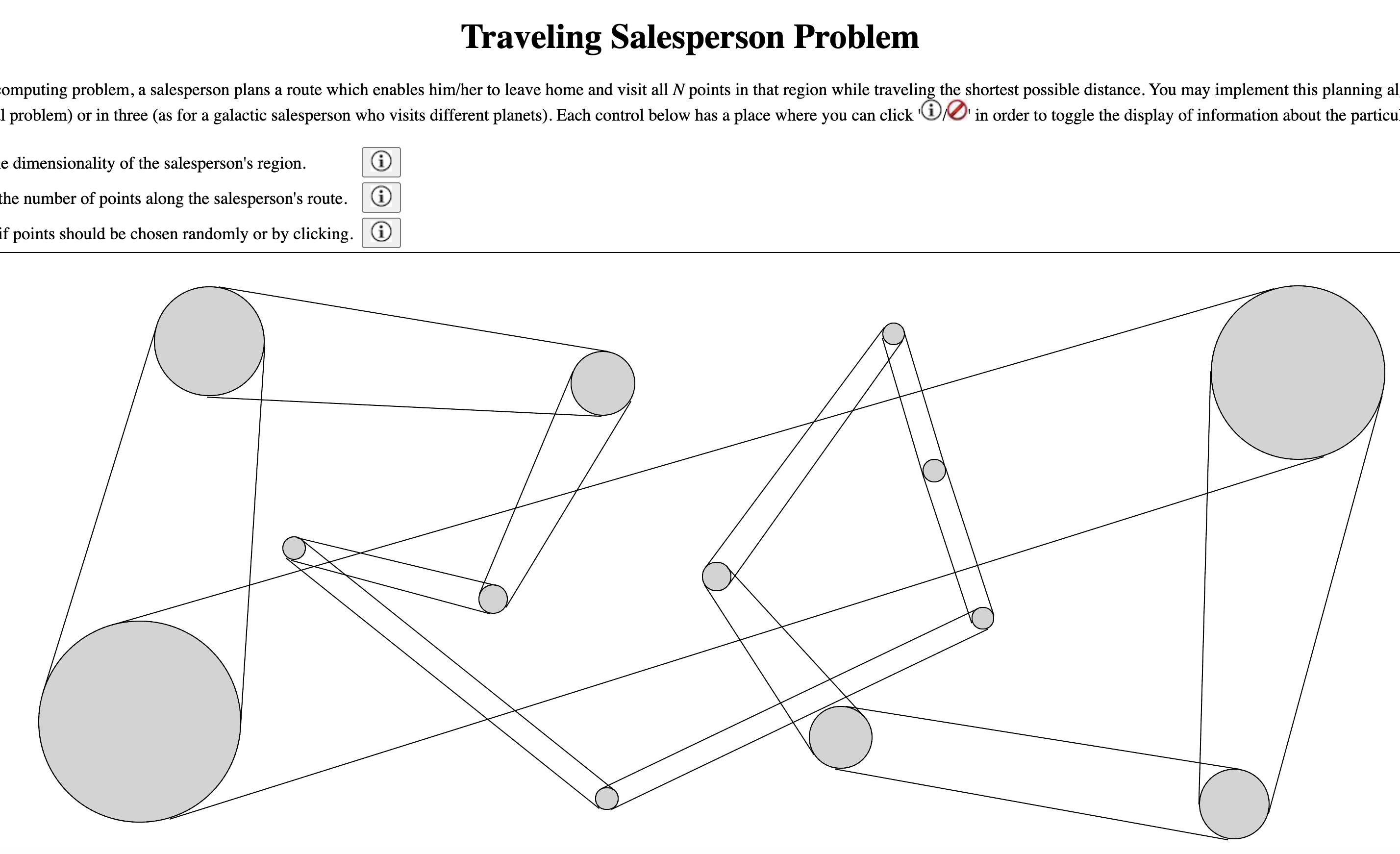 Traveling Salesperson Problem