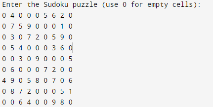 Input Format