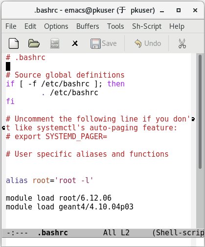 bashrc