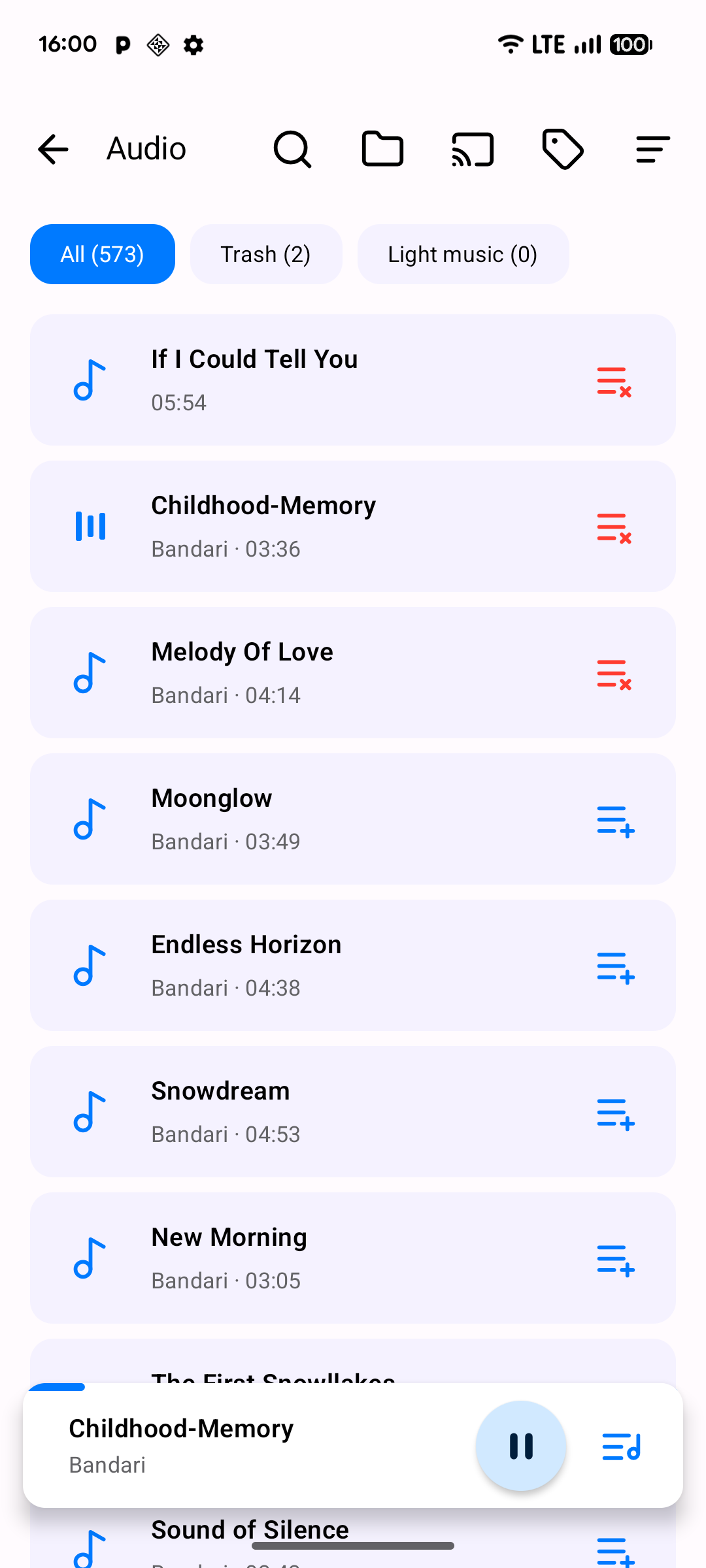 audio